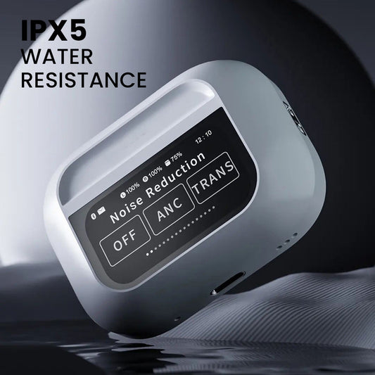 TecSox Alpha Smart Wireless Earbuds| IPX| 40hrs Best Low Latency TWS| Bluetooth Headset (White, True Wireless)